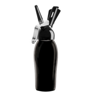 Liss Dessert Chef habszifon fekete, fekete fejjel 0,5 liter